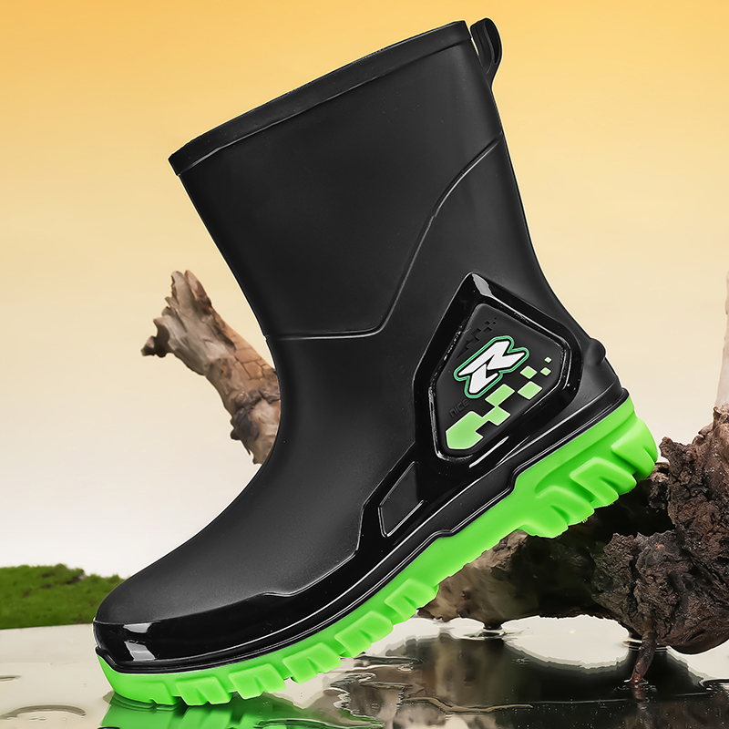 Fishing Boots - Stivali da pioggia alti da uomo,