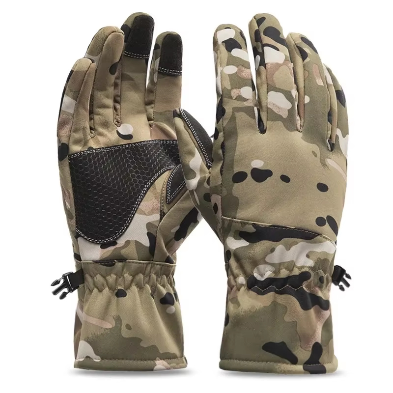 Fishing Gloves - Guanti Tattici da Esterno Mimetici per