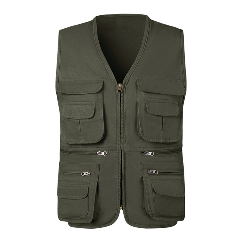 Fishing Vest - Gilet da pesca da trekking tattico