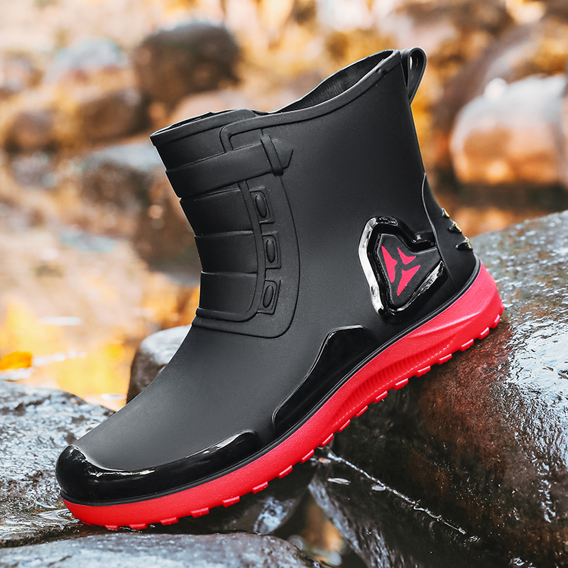 Fishing Boots - Stivali da pioggia casual da uomo,