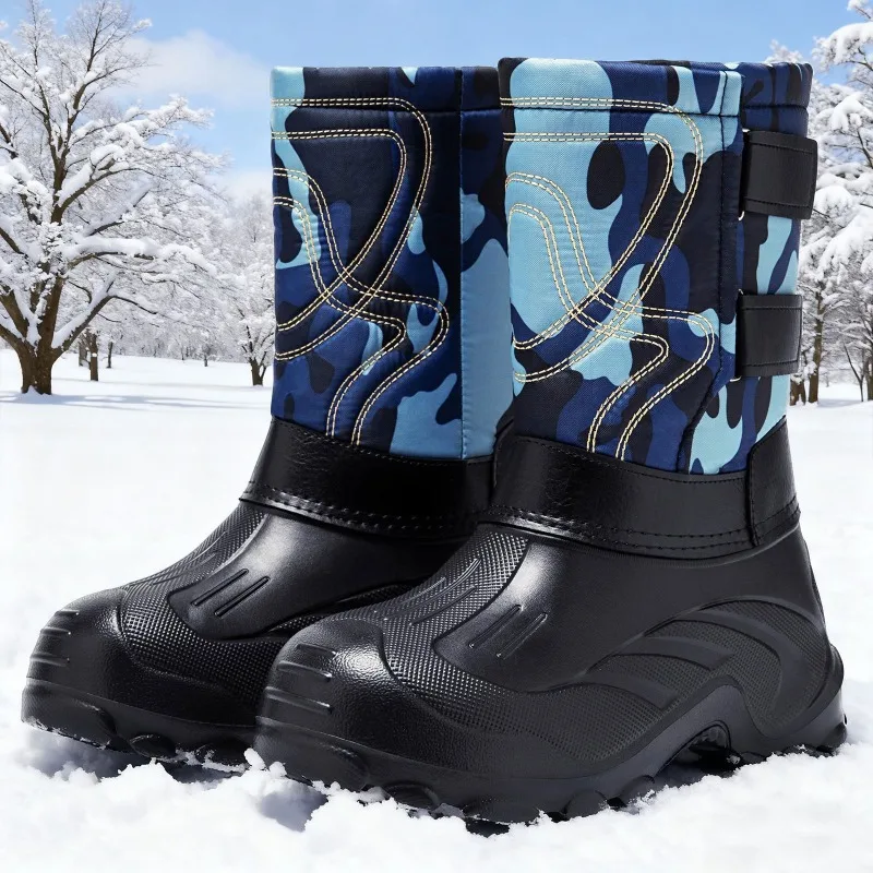 Fishing Boots - Stivali Invernali da Uomo Camo a