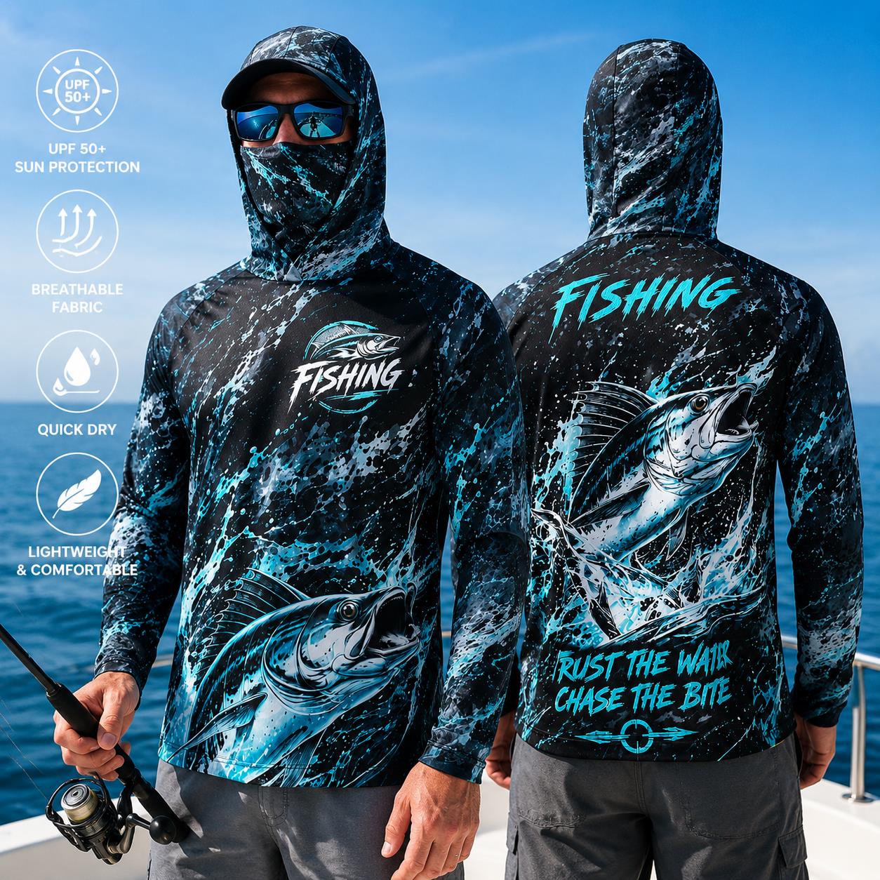 Maglia da Pesca Unisex a Manic - Fishing Mask Sun Protection recensione e prezzo