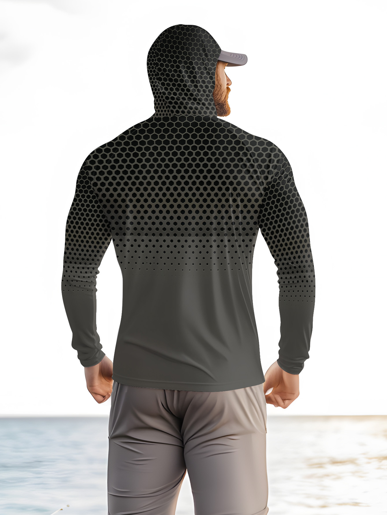 Felpa da Pesca Estiva per Uomo - Fishing Mask Sun Protection recensione e prezzo